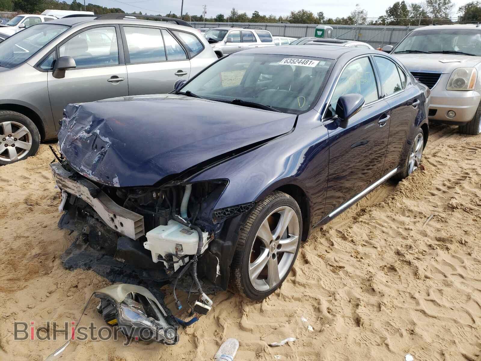 2012 LEXUS IS - VIN: JTHBE5C25C5030475 - Фото 2