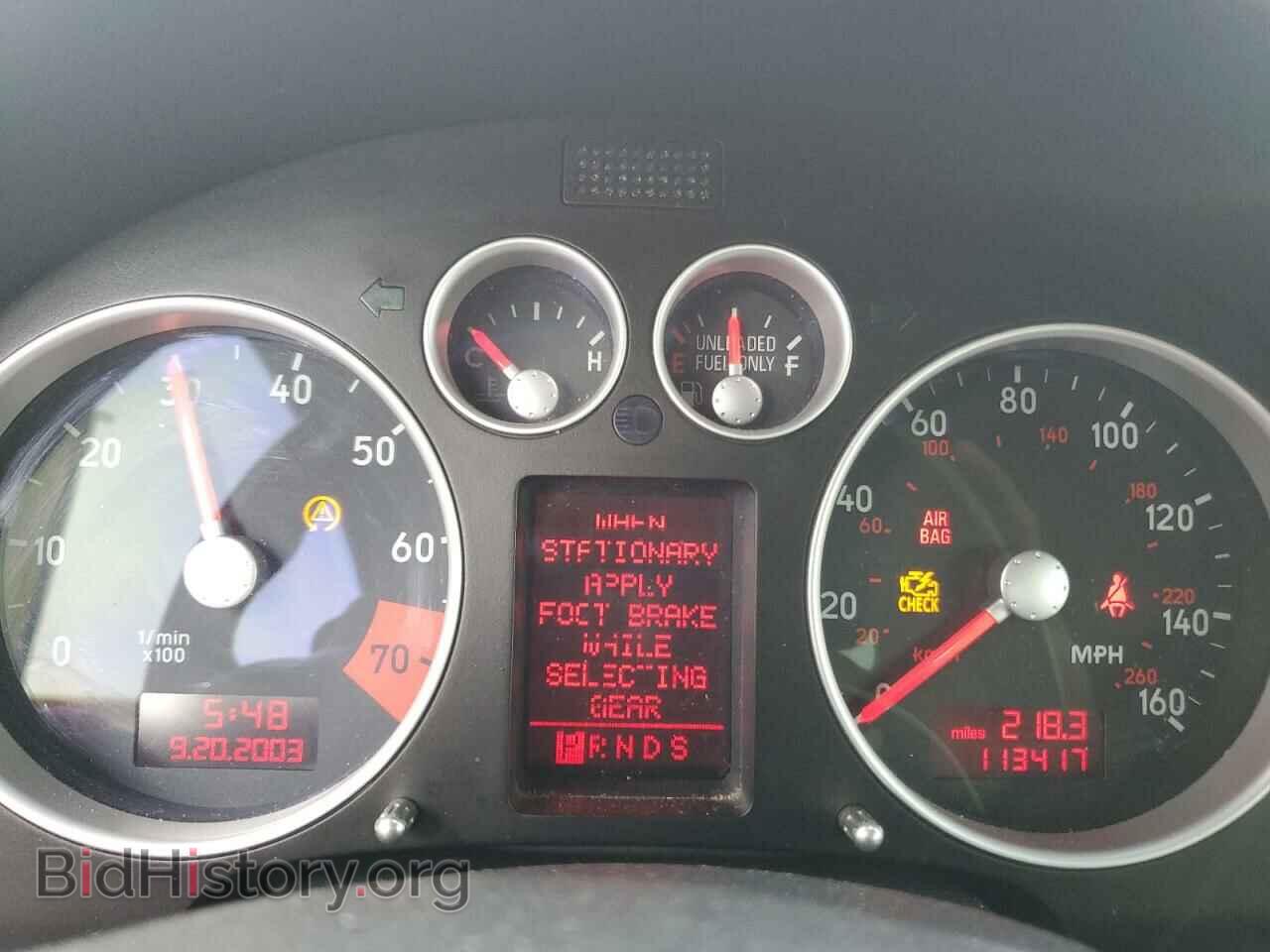 2005 AUDI TT - VIN: TRUSC28N251005476 - Photo 9