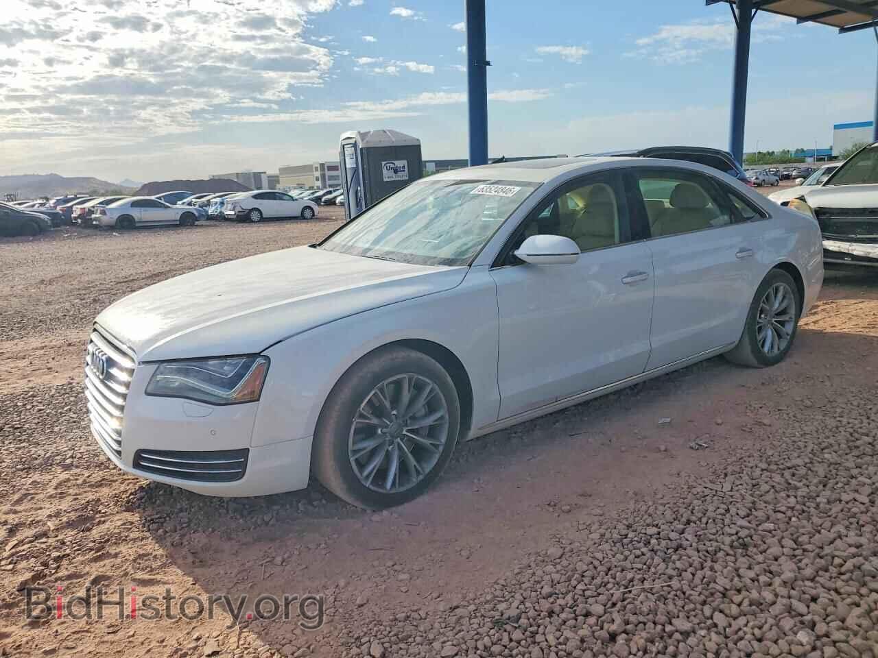 Photo WAURVAFD4CN013637 - AUDI A8 2012