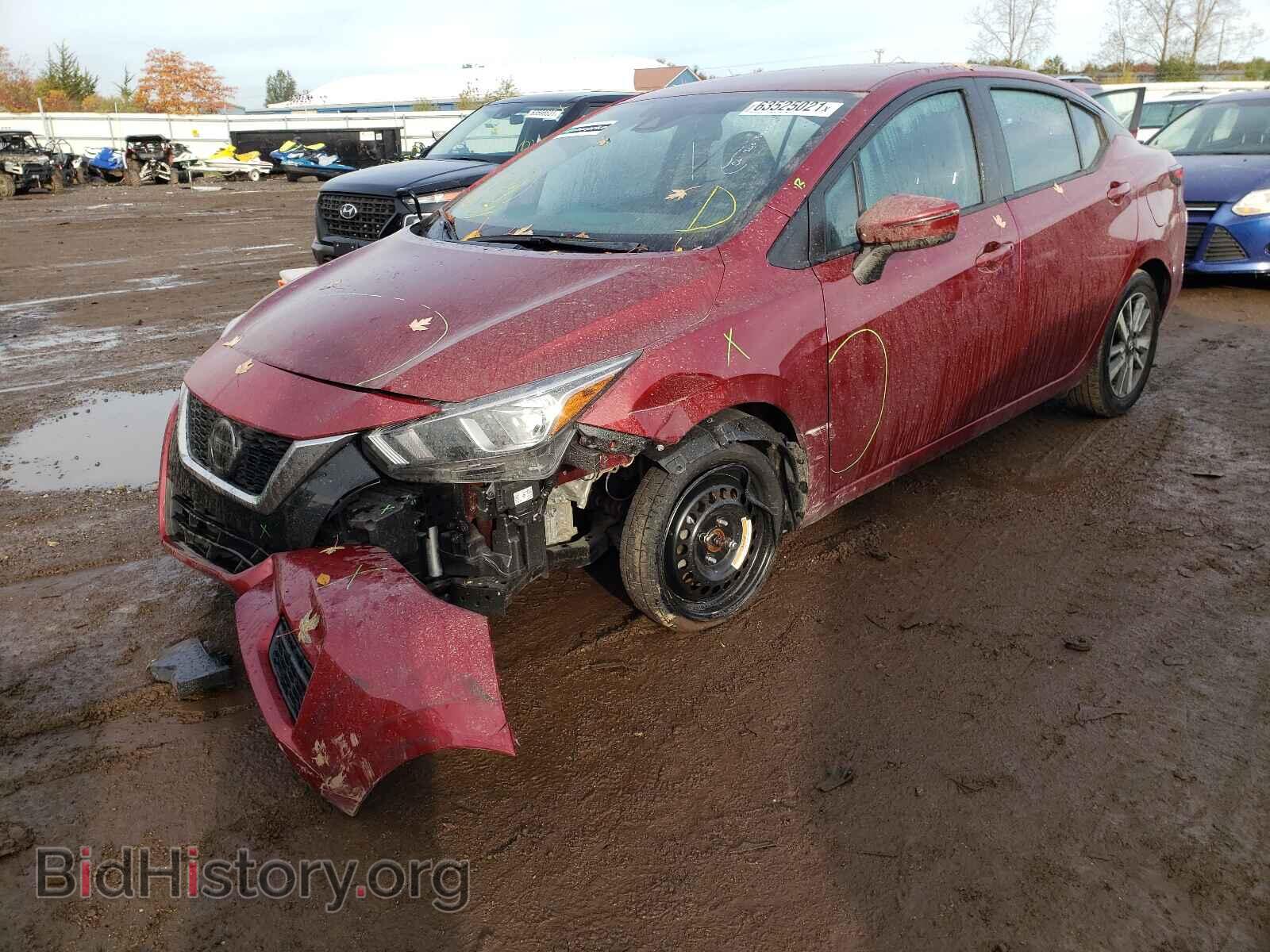 2021 NISSAN VERSA - VIN: 3N1CN8EV3ML855756 - Фото 2