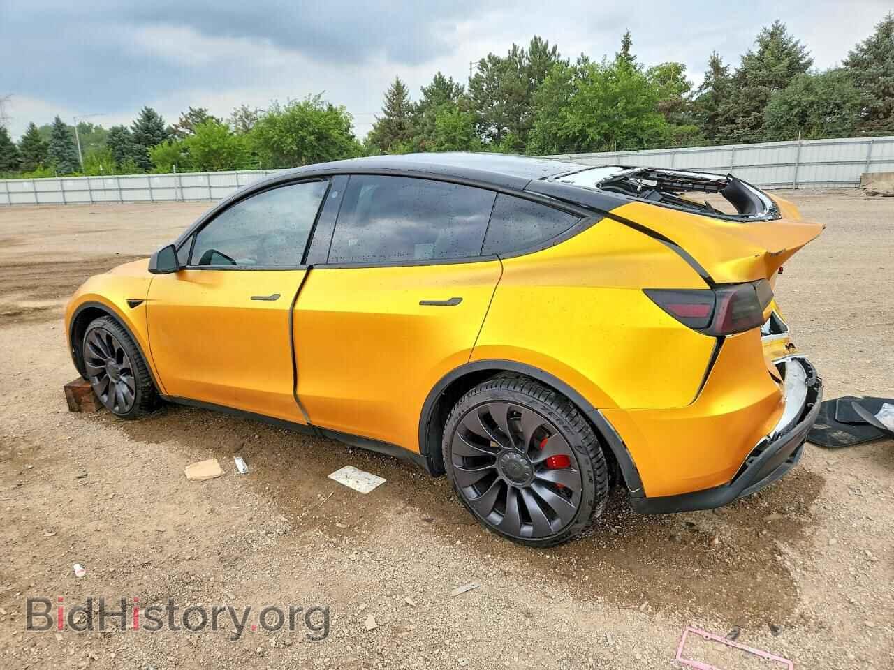 2021 TESLA MODEL Y - VIN: 5YJYGDEFXMF246662 - Photo 2
