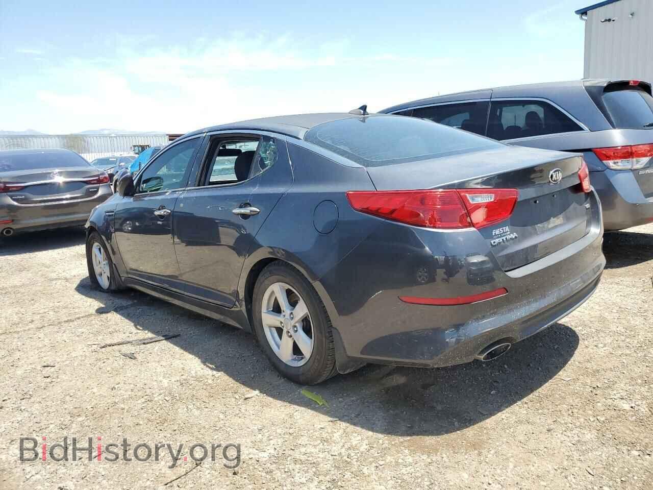 2015 KIA OPTIMA - VIN: KNAGM4A73F5635082 - Фото 2