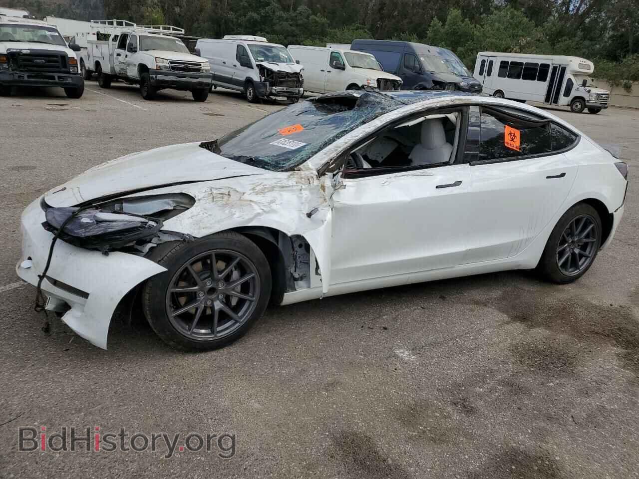 Фотография 5YJ3E1EA2NF374687 - TESLA MODEL 3 2022