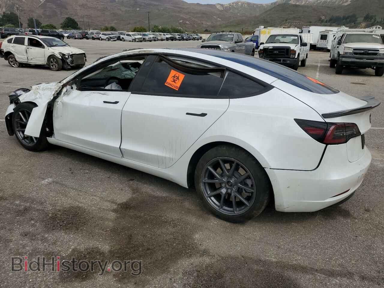 2022 TESLA MODEL 3 - VIN: 5YJ3E1EA2NF374687 - Фото 2