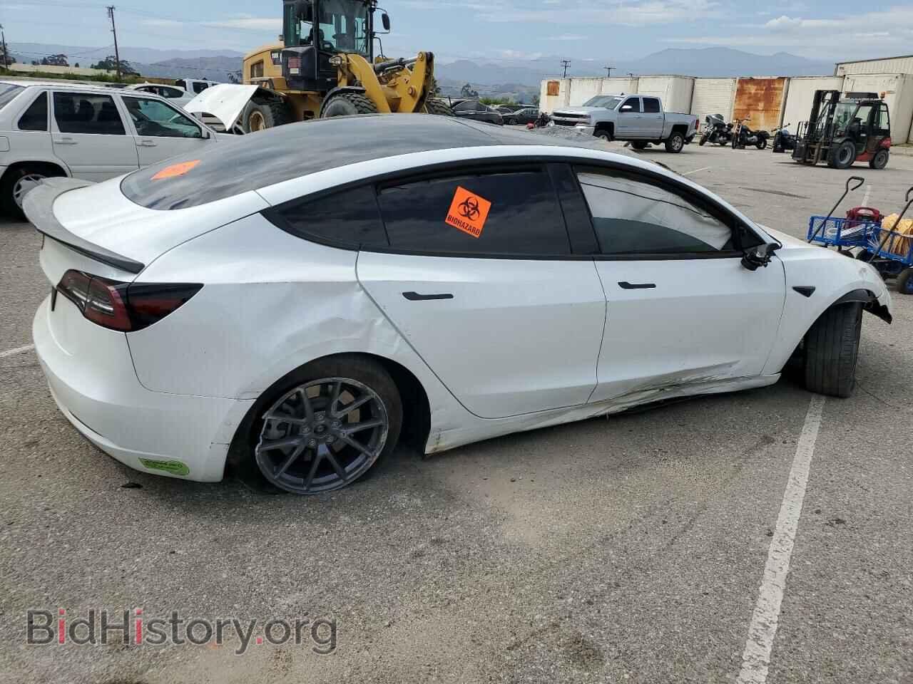 2022 TESLA MODEL 3 - VIN: 5YJ3E1EA2NF374687 - Фото 3