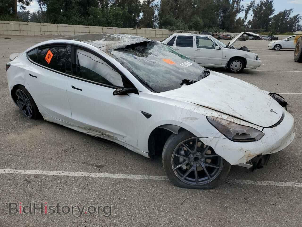 2022 TESLA MODEL 3 - VIN: 5YJ3E1EA2NF374687 - Фото 4