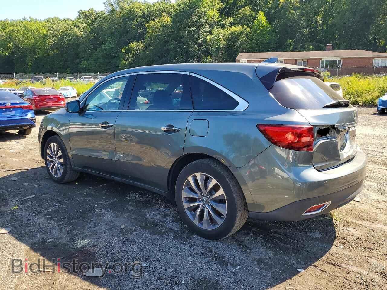 2014 ACURA MDX - VIN: 5FRYD3H40EB012107 - Photo 2