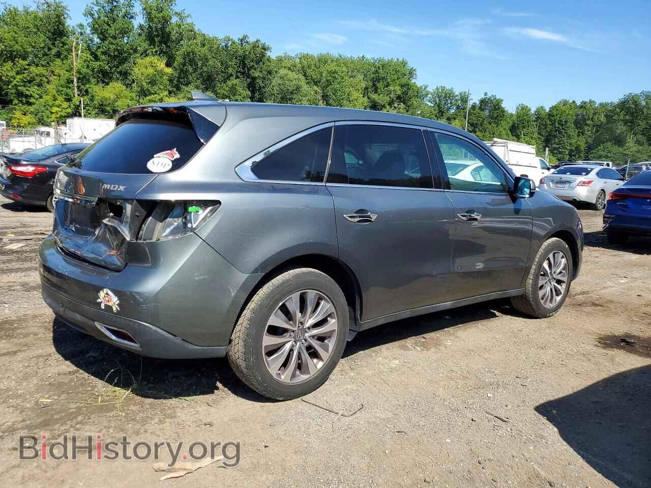2014 ACURA MDX - VIN: 5FRYD3H40EB012107 - Photo 3