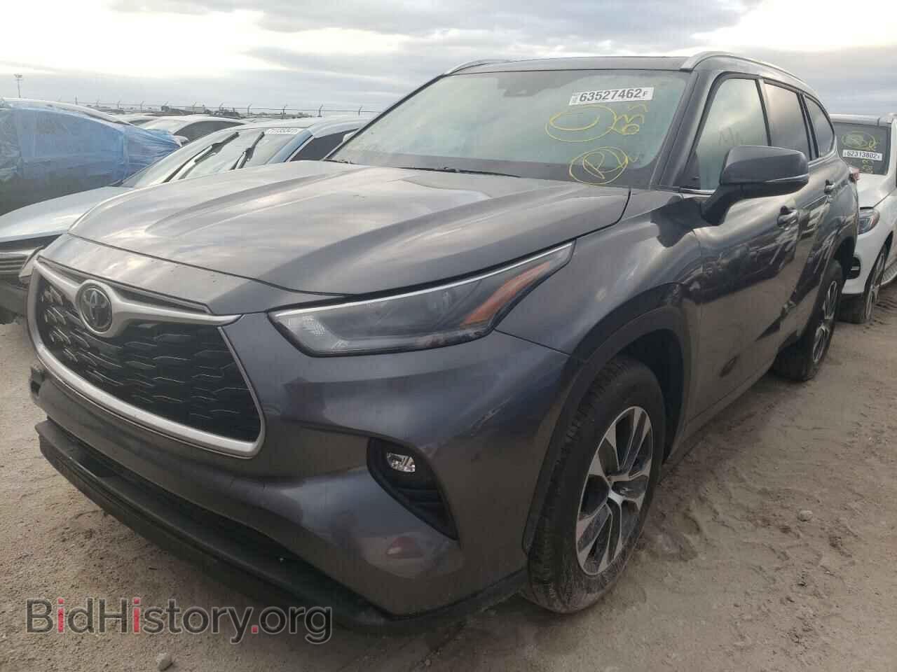 2021 TOYOTA HIGHLANDER - VIN: 5TDGZRAHXMS044426 - Фото 2