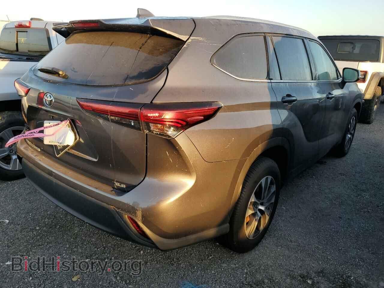 2021 TOYOTA HIGHLANDER - VIN: 5TDGZRAHXMS044426 - Фото 4