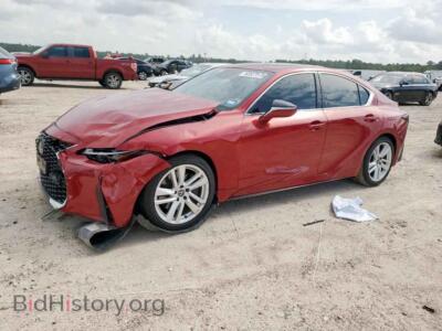 2024 Lexus IS 300, red — VIN JTHCA1D27R5130397, Copart