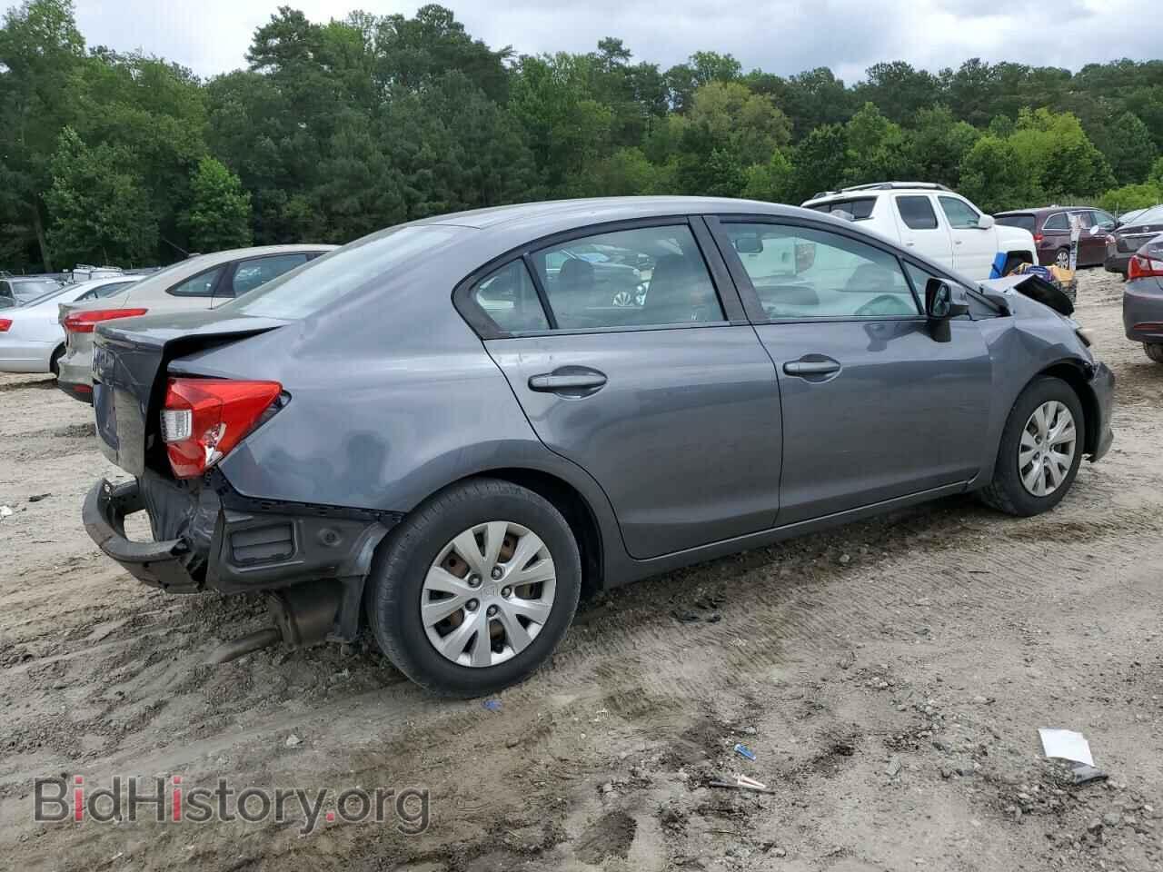 2012 HONDA CIVIC - VIN: 19XFB2F57CE356864 - Фото 3