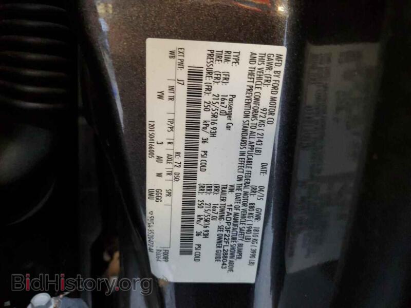 2015 Ford FOCUS (VIN 1FADP3F22FL288043) — фото 12 из 12
