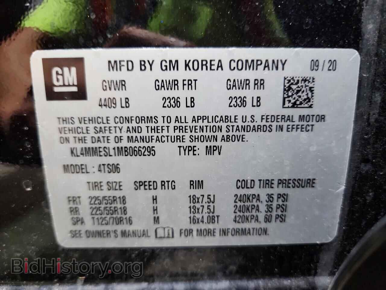 2021 BUICK ENCORE - VIN: KL4MMESL1MB066295 - Photo 14