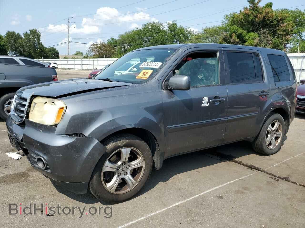 Photo 5FNYF4H43DB074259 - HONDA PILOT 2013