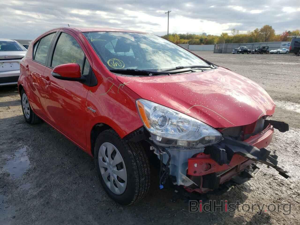 Photo JTDKDTB38C1022154 - TOYOTA PRIUS 2012