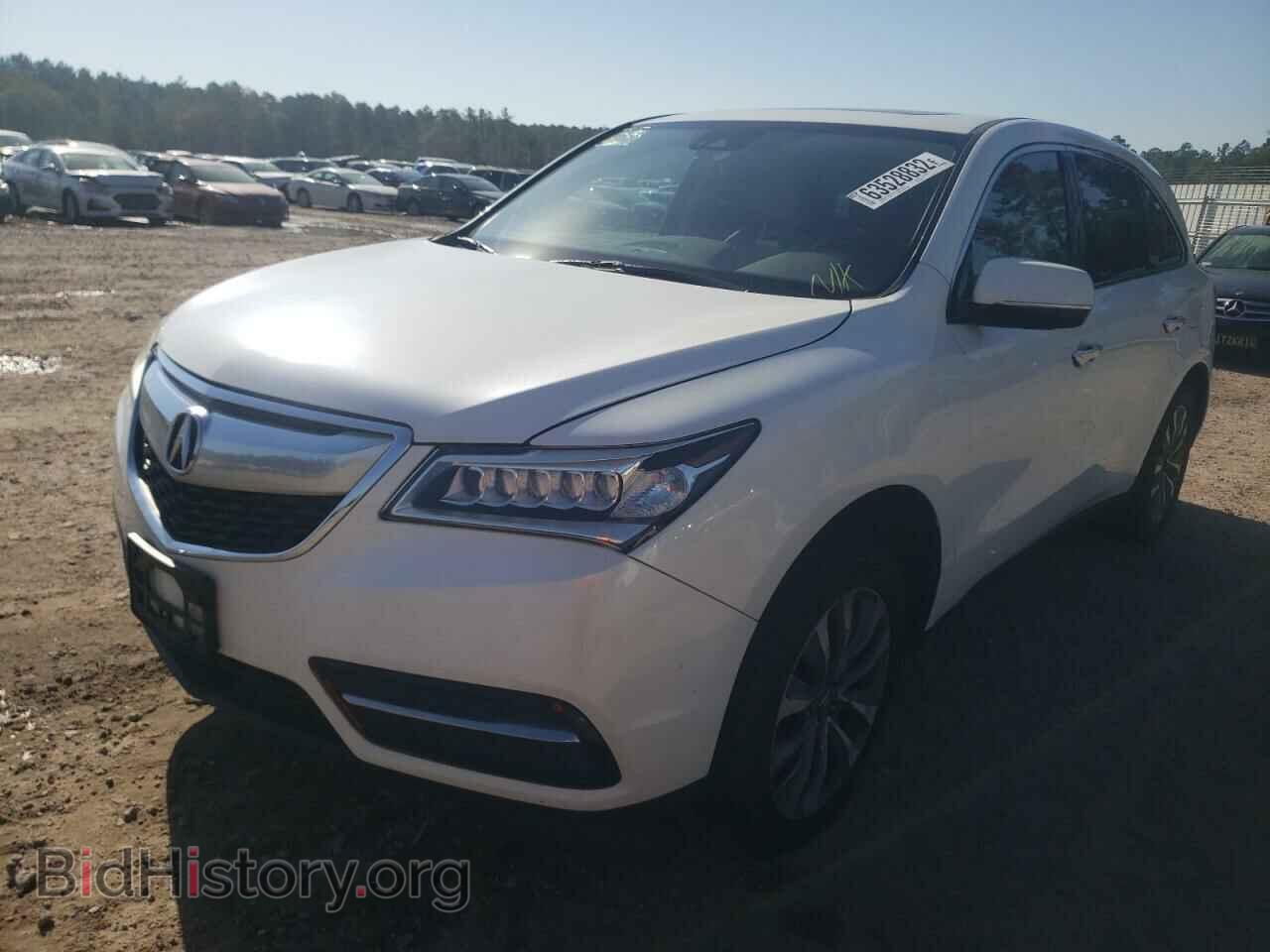 2016 ACURA MDX - VIN: 5FRYD3H49GB002811 - Фото 2