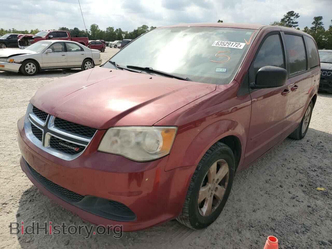 2014 DODGE CARAVAN - VIN: 2C4RDGBGXER389080 - Фото 2