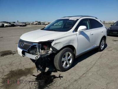 2012 Lexus RX350 RX 350, белый — VIN 2T2BK1BA1CC129420, Copart