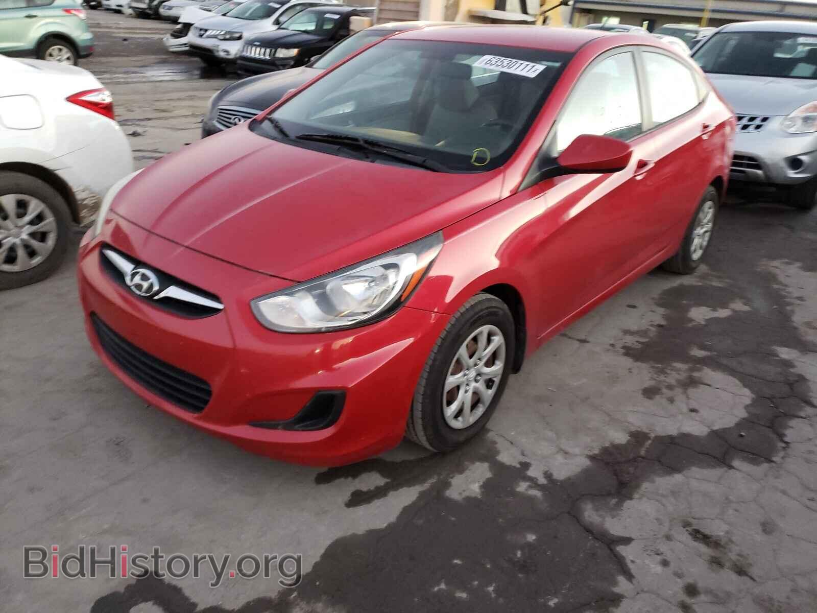 2012 HYUNDAI ACCENT - VIN: KMHCT4AE6CU123879 - Фото 2