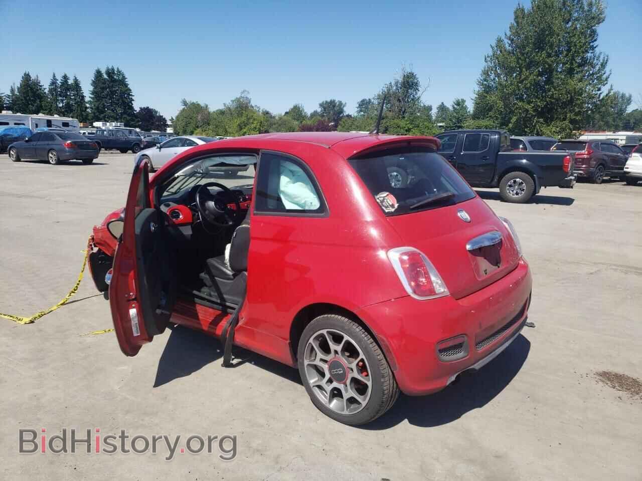 2012 FIAT 500 - VIN: 3C3CFFBR2CT113860 - Фото 2