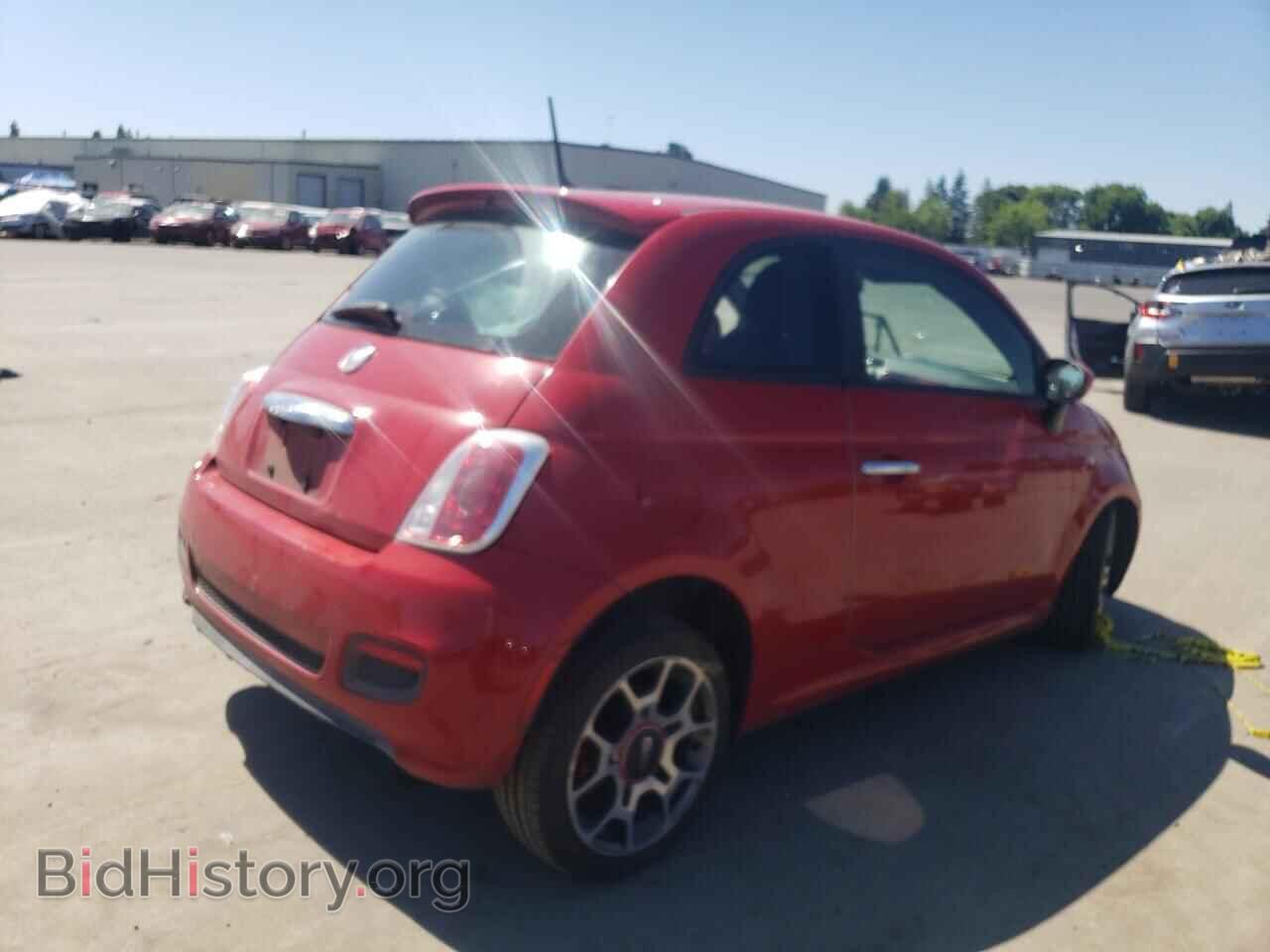 2012 FIAT 500 - VIN: 3C3CFFBR2CT113860 - Фото 3