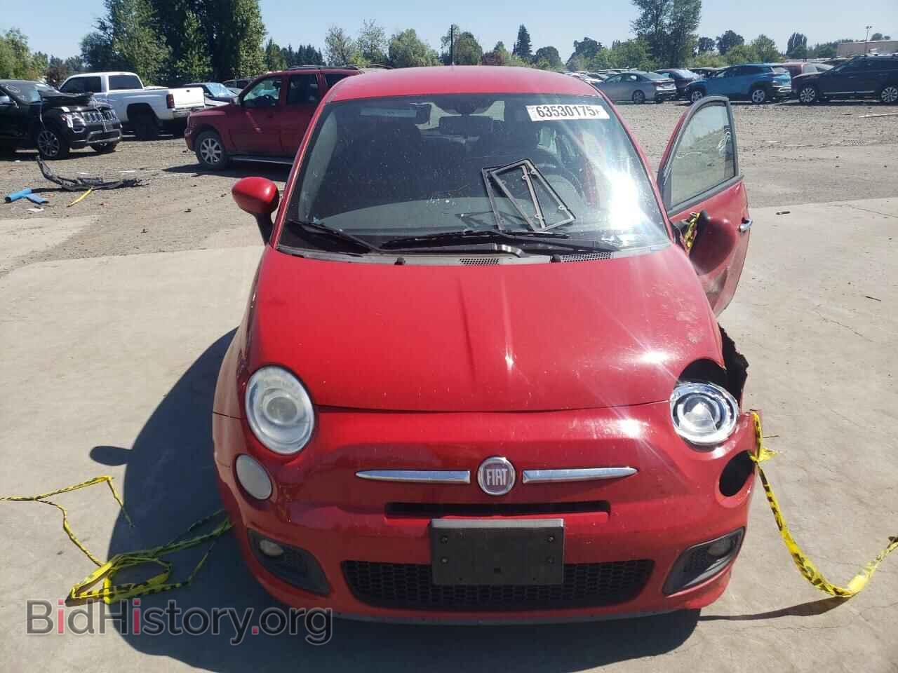 2012 FIAT 500 - VIN: 3C3CFFBR2CT113860 - Фото 5