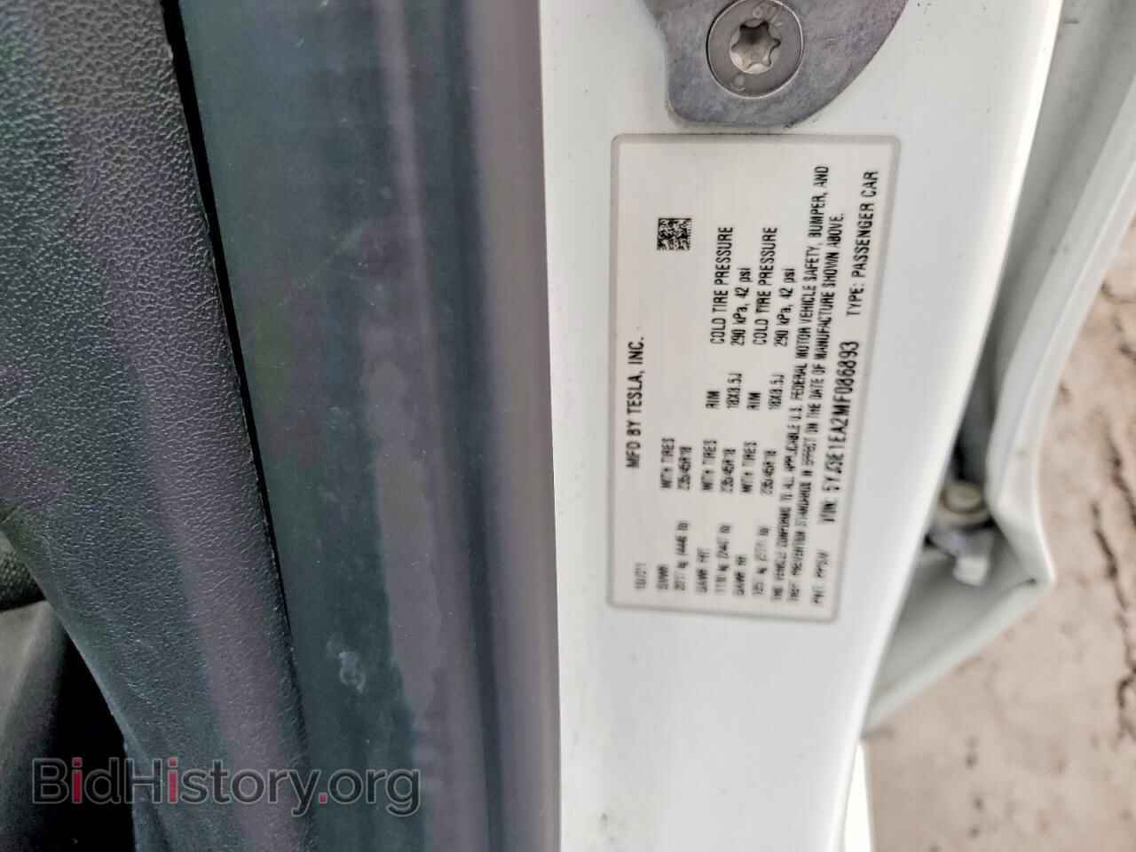 2021 TESLA MODEL 3 - VIN: 5YJ3E1EA2MF086893 - Photo 14