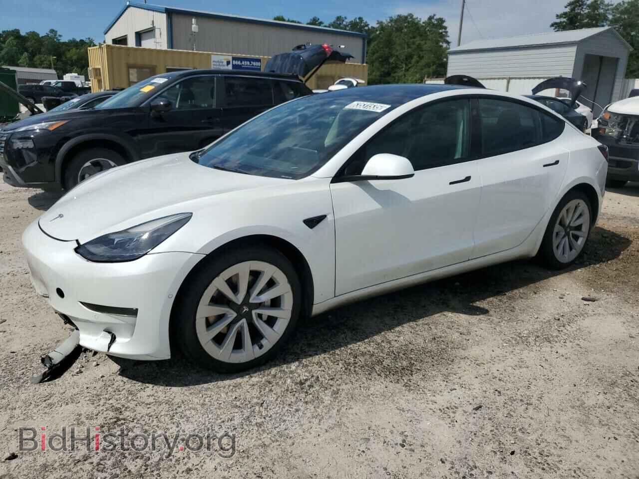 Фотография 5YJ3E1EAXNF371987 - TESLA MODEL 3 2022