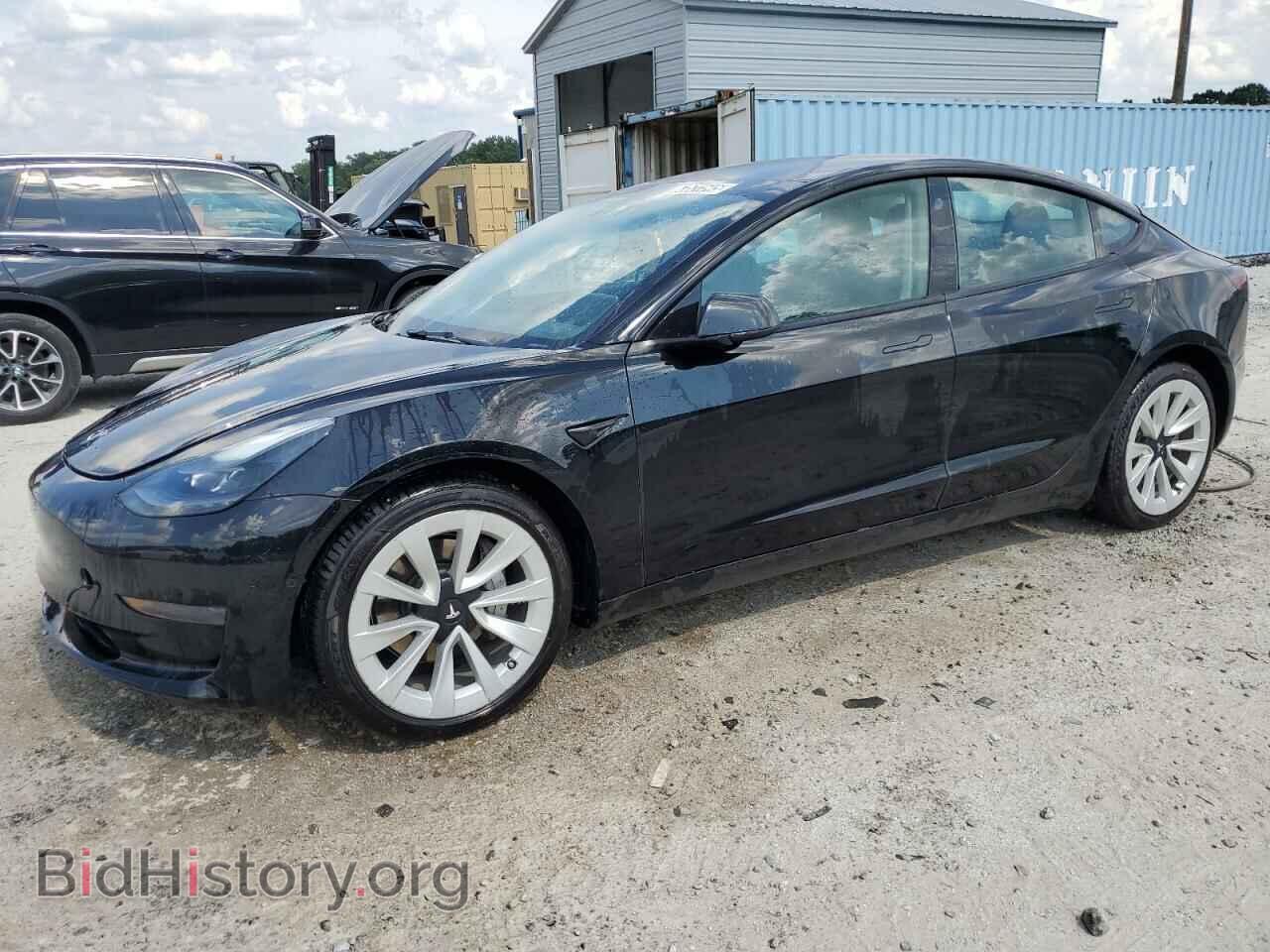 Фотография 5YJ3E1EAXNF369639 - TESLA MODEL 3 2022
