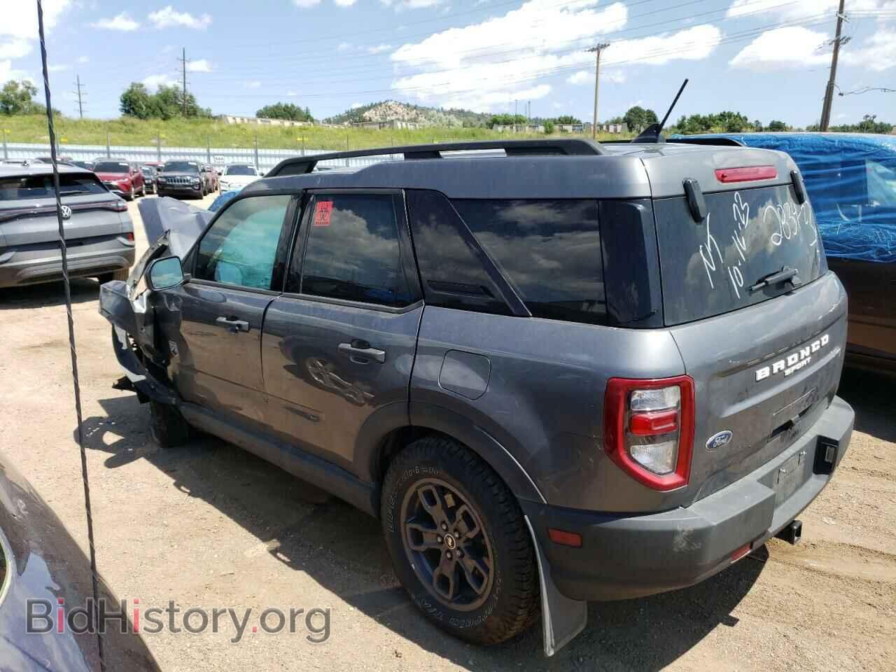 2021 FORD BRONCO - VIN: 3FMCR9B68MRA80609 - Фото 2