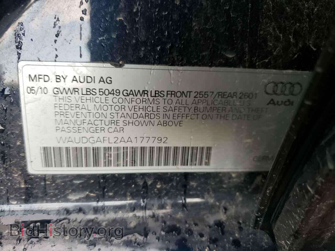 2010 AUDI S4/RS4 - VIN: WAUDGAFL2AA177792 - Photo 12