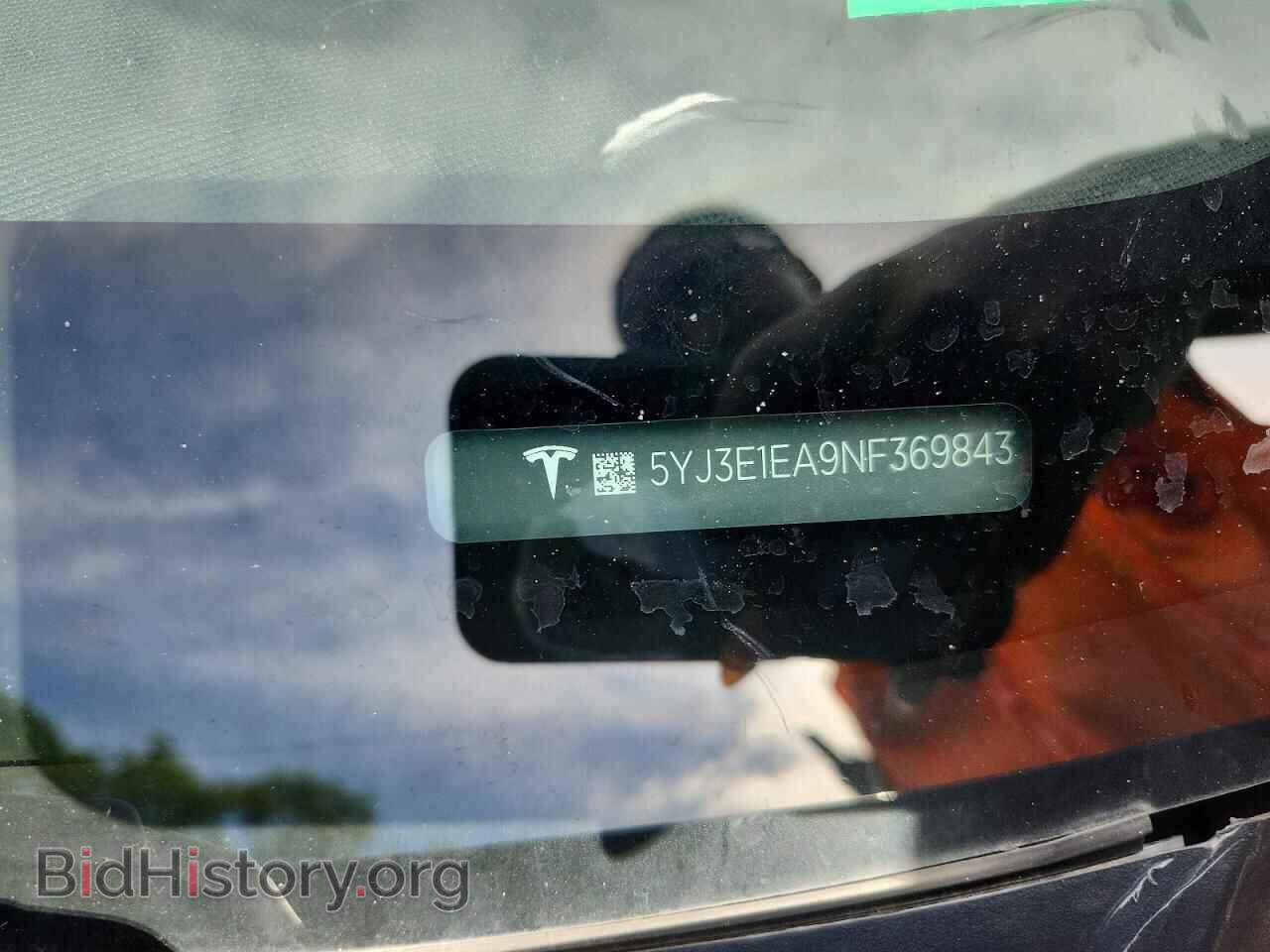 2022 TESLA MODEL 3 - VIN: 5YJ3E1EA9NF369843 - Фото 12