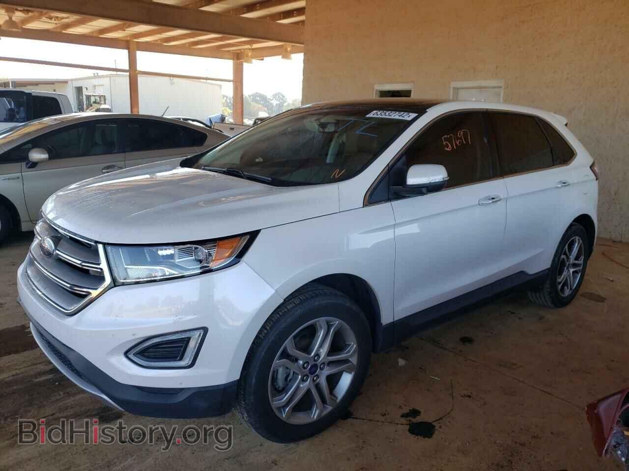 2015 FORD EDGE - VIN: 2FMTK3K91FBC29682 - Фото 2