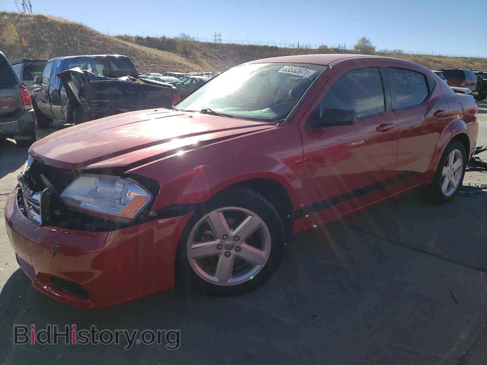 2013 DODGE AVENGER - VIN: 1C3CDZAB1DN534207 - Photo 2
