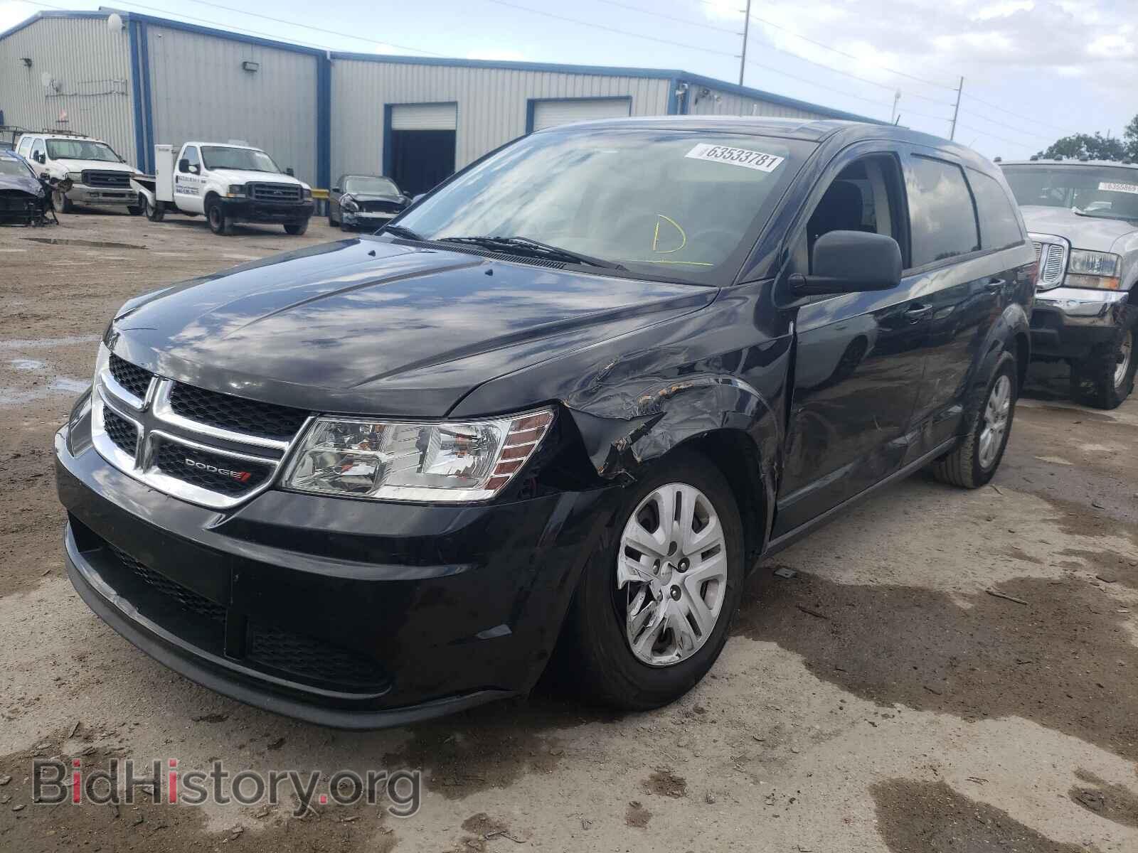 2013 DODGE JOURNEY - VIN: 3C4PDCAB0DT728446 - Фото 2