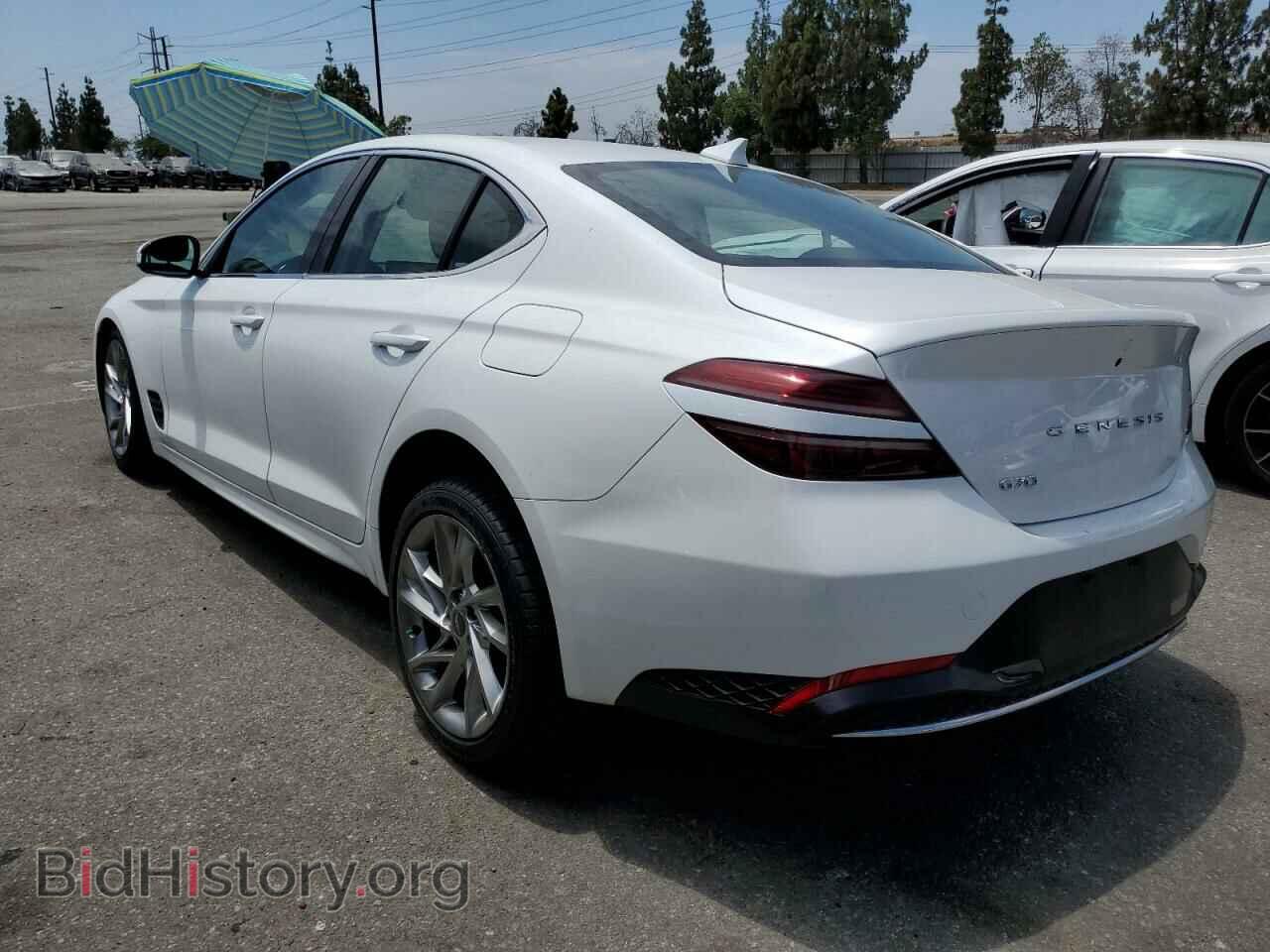 2022 GENESIS G70 BASE - VIN: KMTG34TA2NU096930 - Фото 2