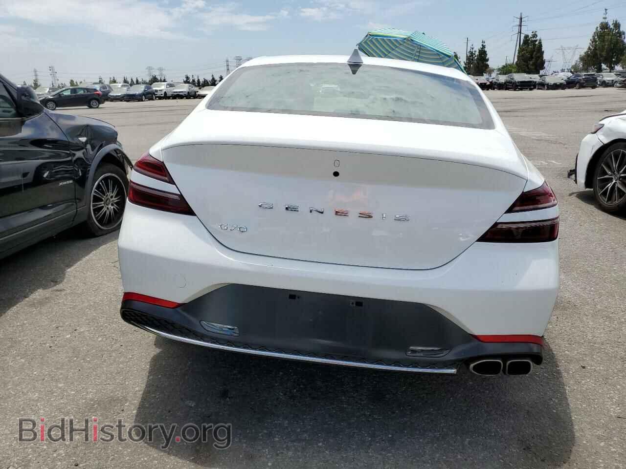 2022 GENESIS G70 BASE - VIN: KMTG34TA2NU096930 - Фото 6