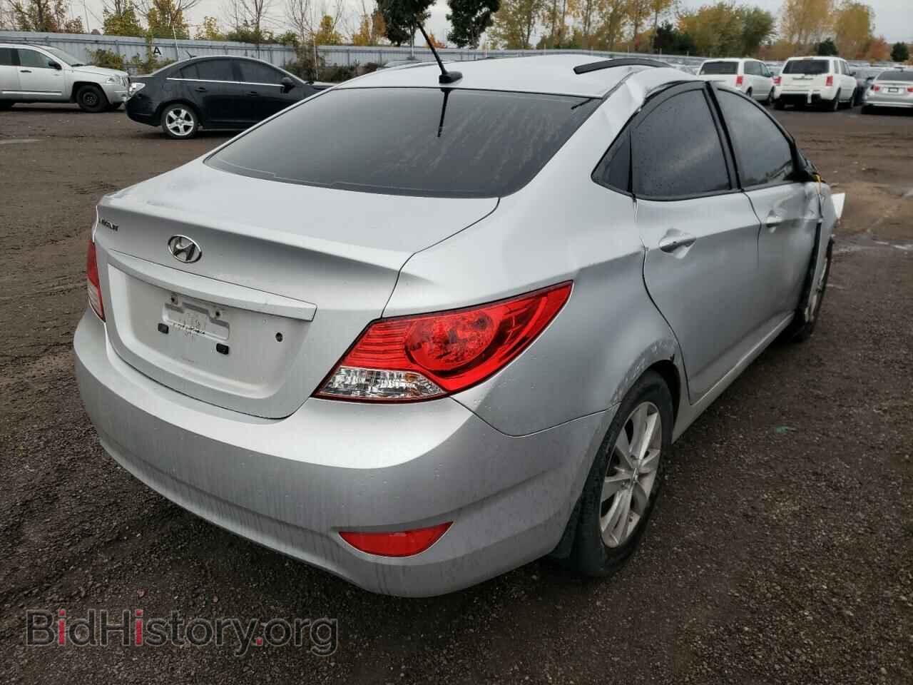 2012 HYUNDAI ACCENT - VIN: KMHCU4AE4CU080463 - Фото 4