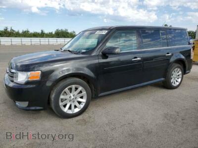 2011 Ford FLEX SEL, black — VIN 2FMGK5CC3BBD22835, Copart