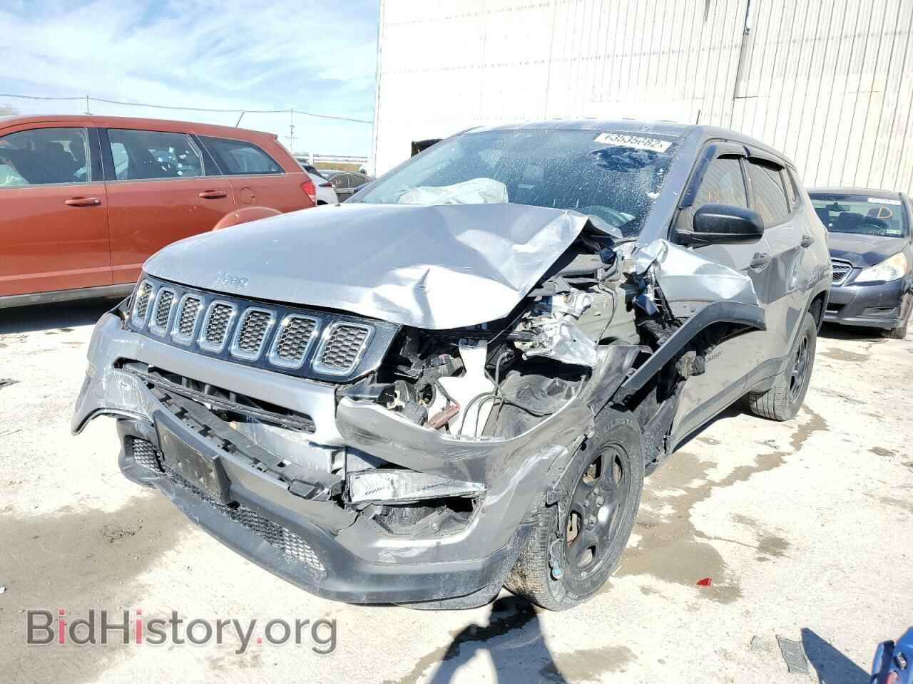 2018 JEEP COMPASS - VIN: 3C4NJDAB2JT423922 - Фото 2