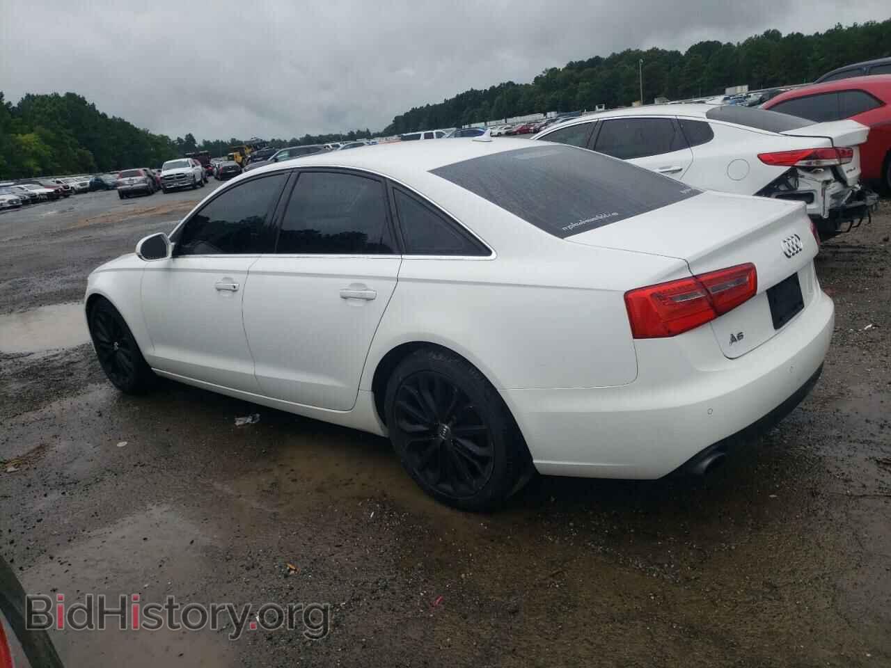 2013 AUDI A6 - VIN: WAUGFAFC2DN041143 - Фото 2