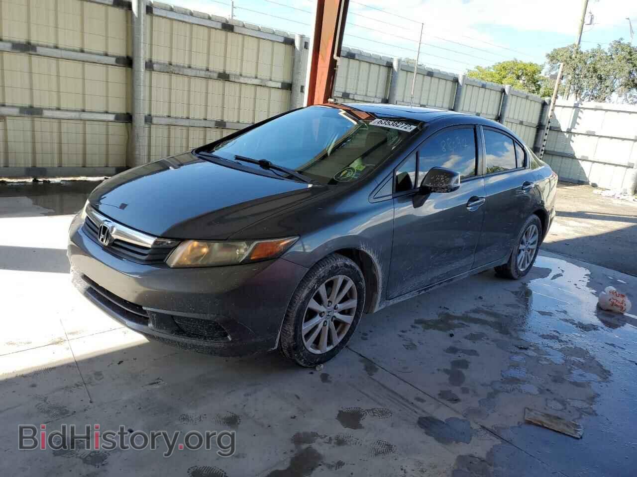 2012 HONDA CIVIC - VIN: 2HGFB2F88CH517724 - Фото 2