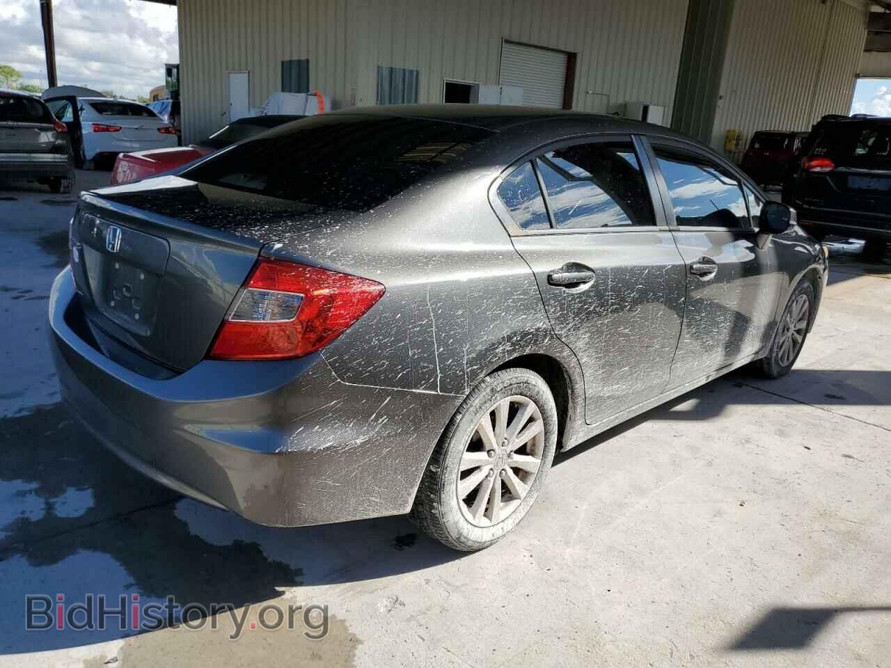 2012 HONDA CIVIC - VIN: 2HGFB2F88CH517724 - Фото 4
