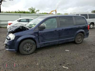 2015 Dodge CARAVAN SE, blue — VIN 2C4RDGBG3FR750375, Copart