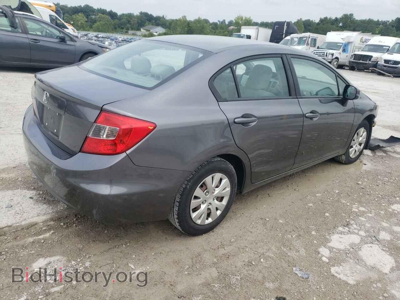 2012 HONDA CIVIC - VIN: 19XFB2F5XCE092409 - Фото 3