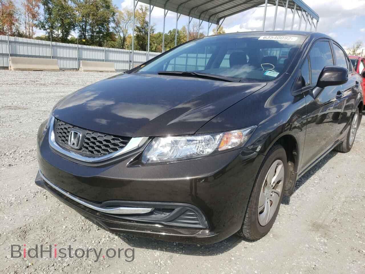 2013 HONDA CIVIC - VIN: 2HGFB2F53DH601182 - Фото 2