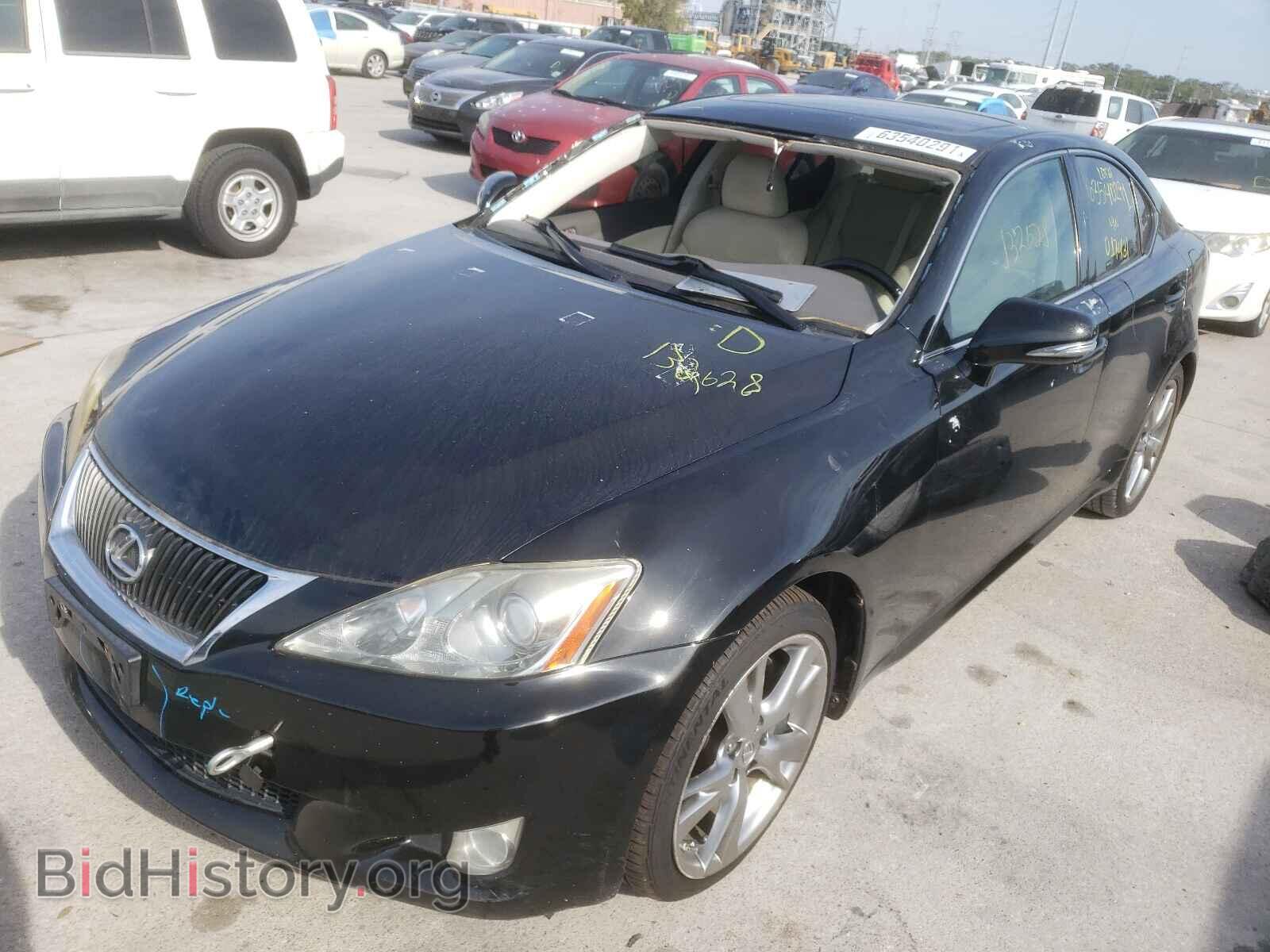 2010 LEXUS IS - VIN: JTHBE5C2XA2017431 - Фото 2