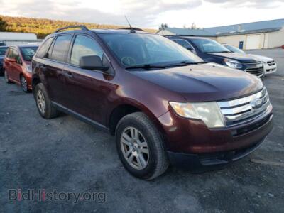 2009 Ford EDGE Edge SE, burgundy — VIN 2FMDK46C69BA40191, Copart