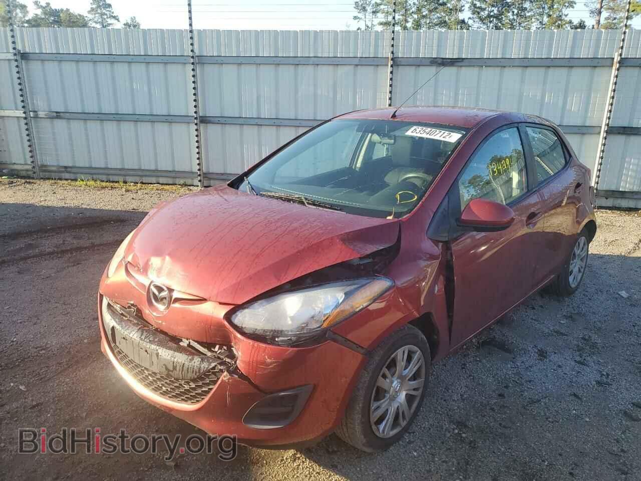 2014 MAZDA 2 - VIN: JM1DE1KZ0E0173741 - Фото 2